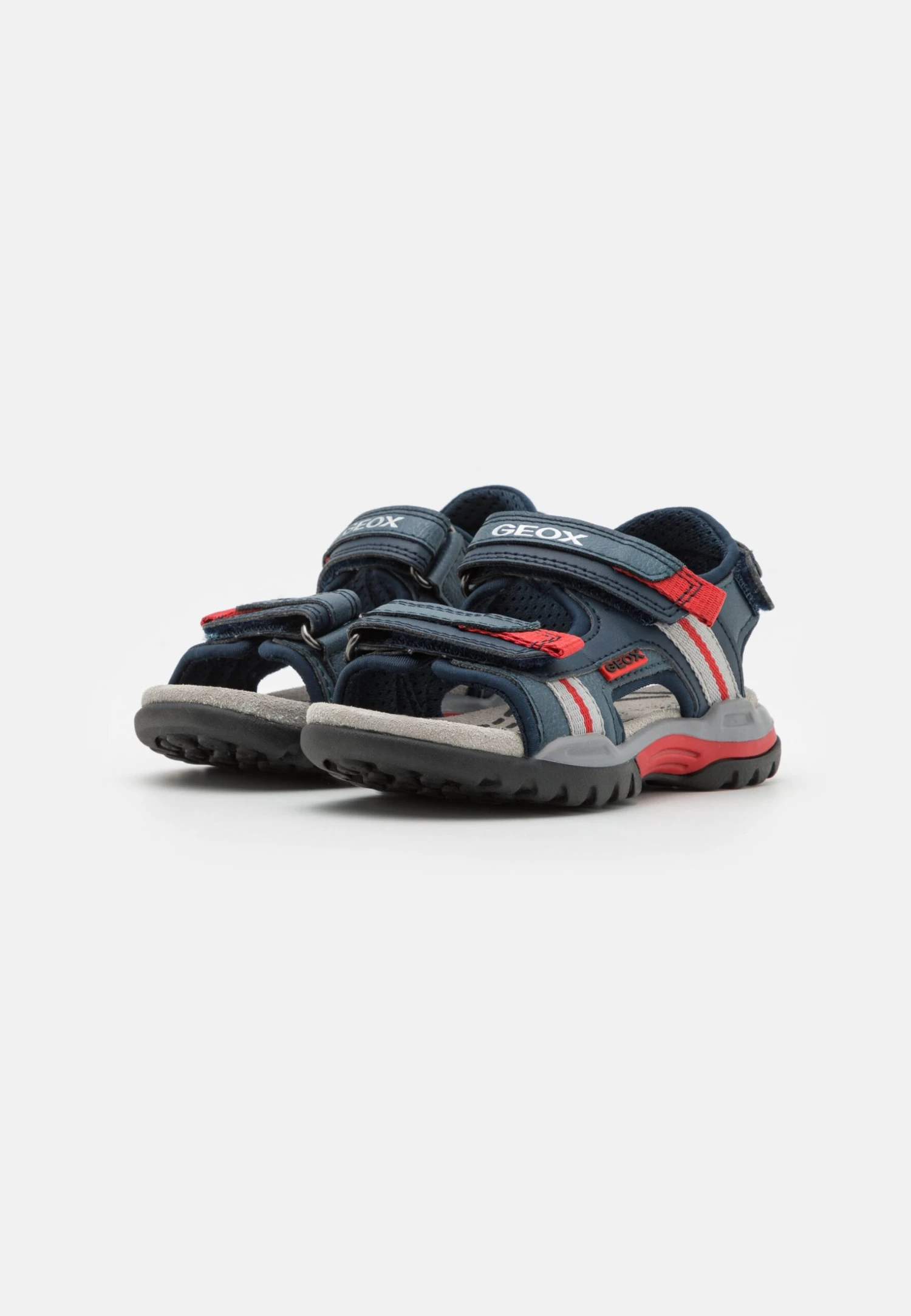 Geox Borealis Boy - Outdoorsandalen - Avio/Red 2 Geox Borealis Boy - Outdoorsandalen - Avio/Red - Image 2