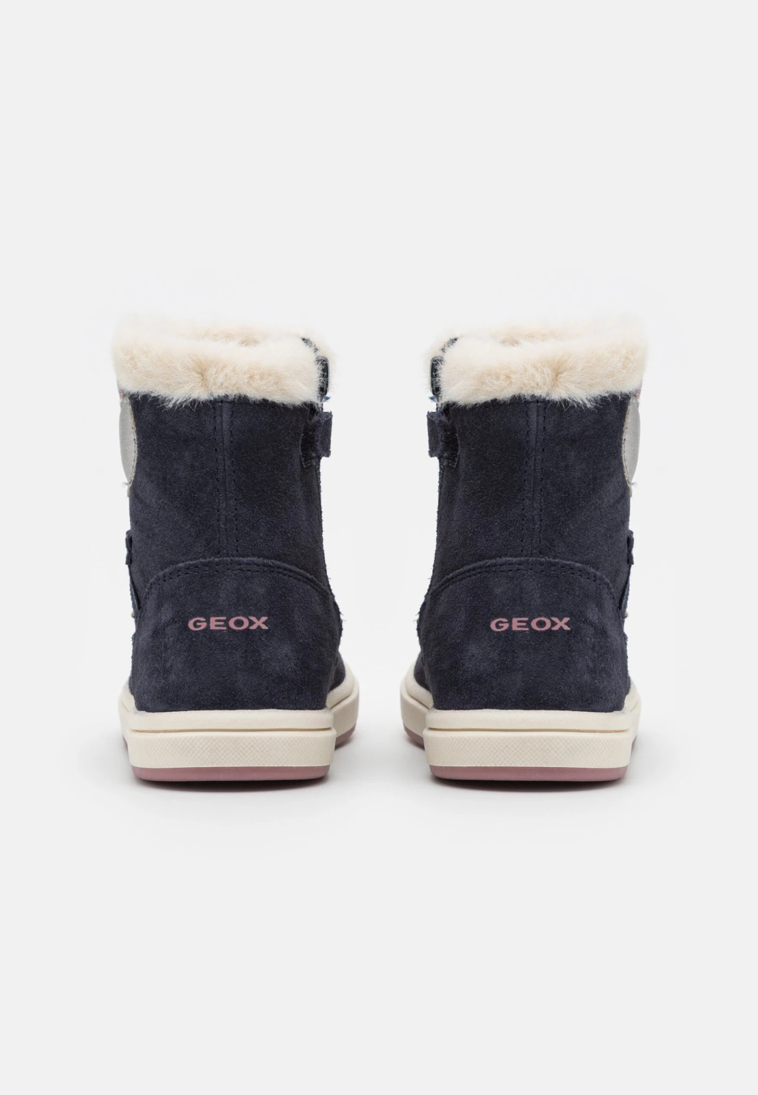 Geox Trottola Girl - Korte Laarzen - Navy/Pink 3 Geox Trottola Girl - Korte Laarzen - Navy/Pink - Image 3