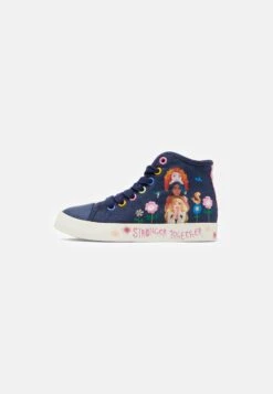 Geox Disney Princess Ciak Girl - Sneakers Hoog - Navy