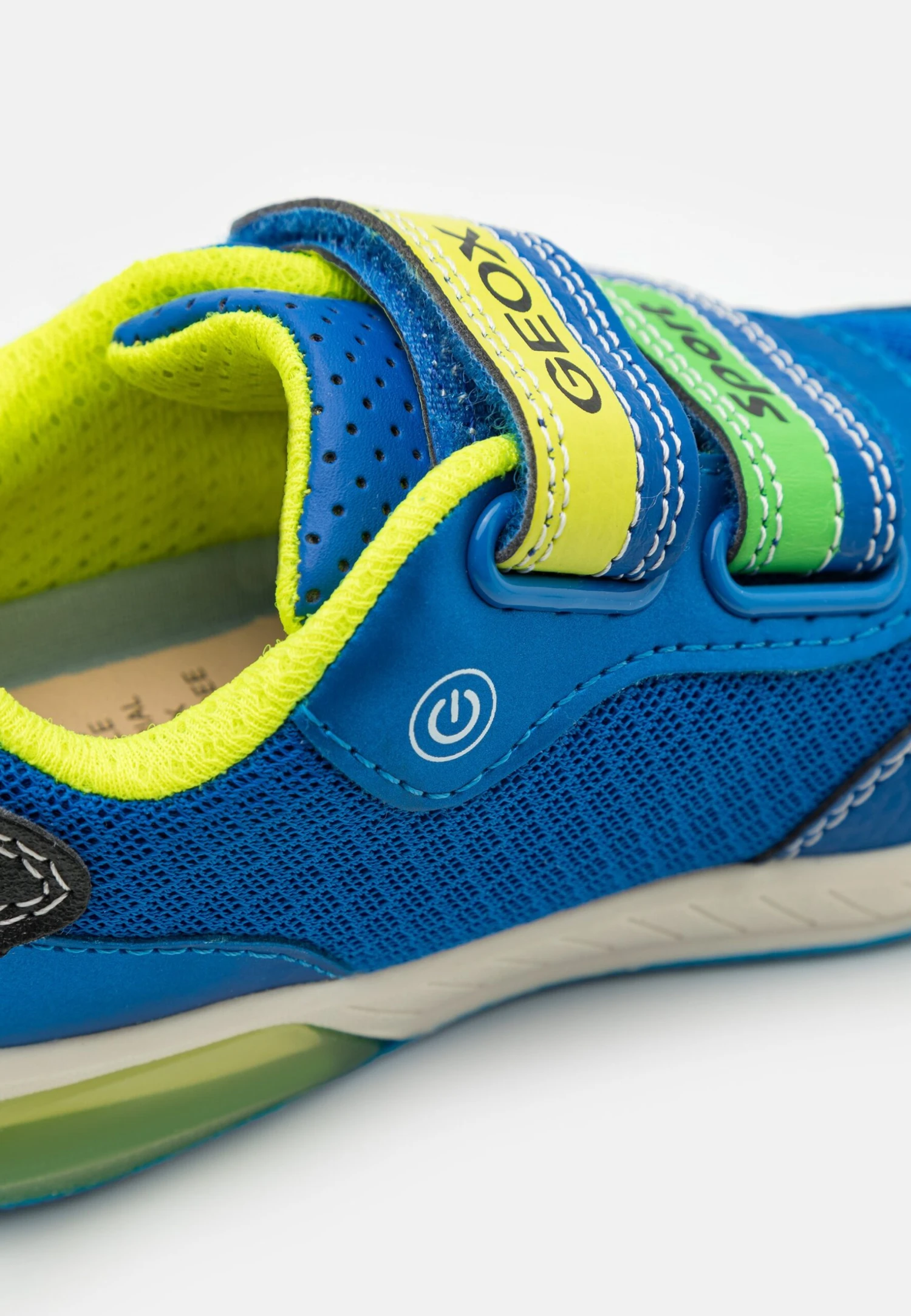 Geox Boy Lights - Sneakers Laag - Royal/Lime 6 Geox Boy Lights - Sneakers Laag - Royal/Lime - Image 6