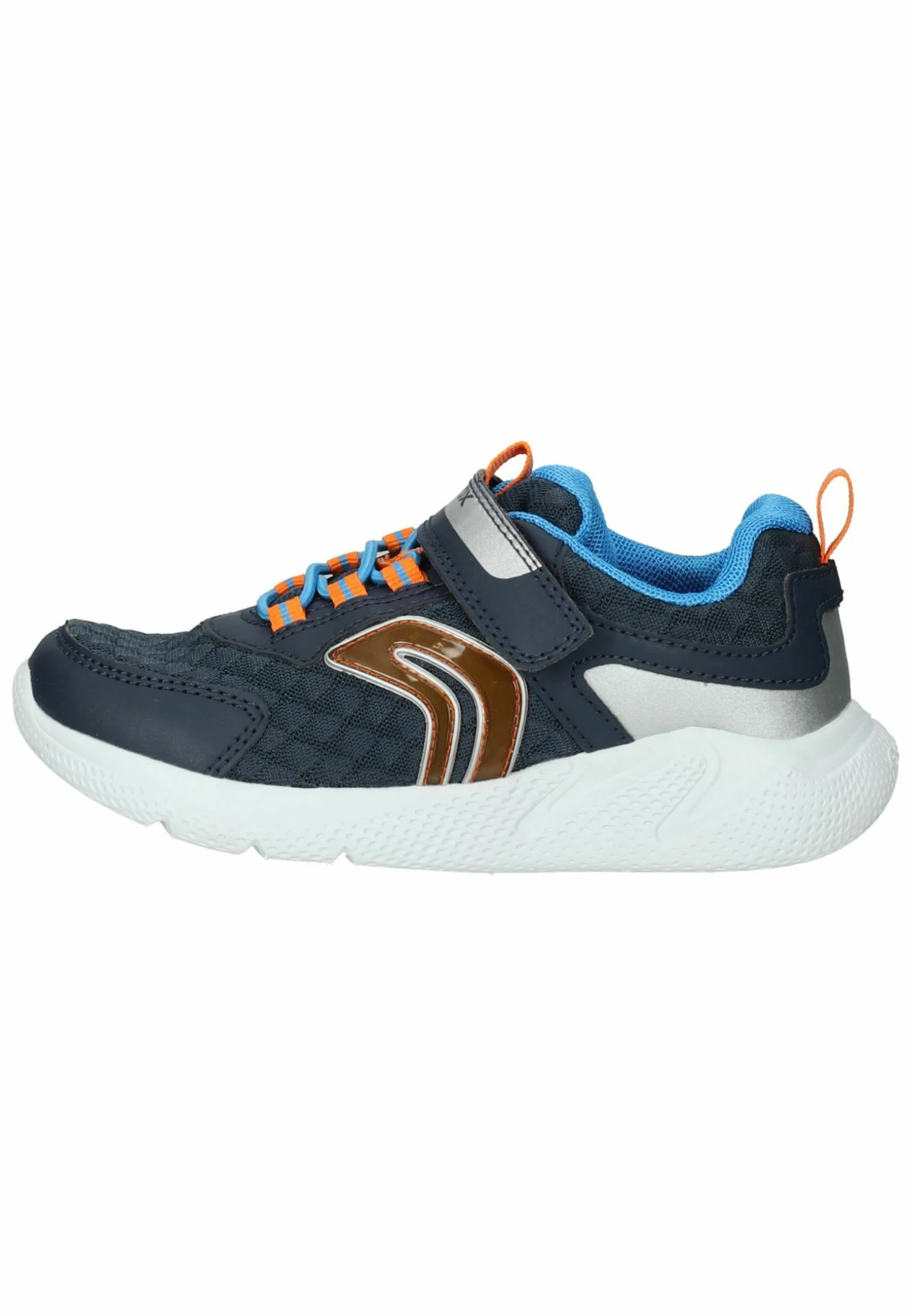 Geox Sneakers Laag - Navy Silver 1 Geox Sneakers Laag - Navy Silver