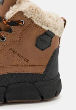Geox J Flexyper Boy B Abx - Veterboots - Cognac/Black -Geox 0815791e3963485eaadcf9e37947b9c3