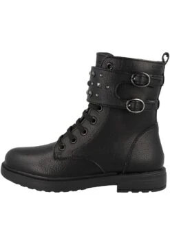 Geox Eclair- Cowboy-/Bikerlaarsjes - Black