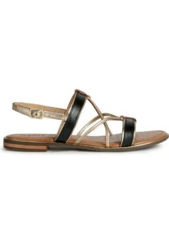 Geox D Sozy Plus - Sandalen - Black Light Gold