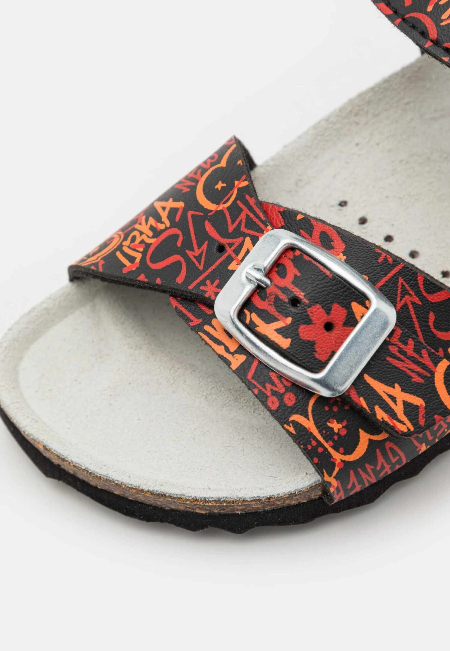 Geox Ghita Boy - Sandalen - Black/Orange 6 Geox Ghita Boy - Sandalen - Black/Orange - Image 6