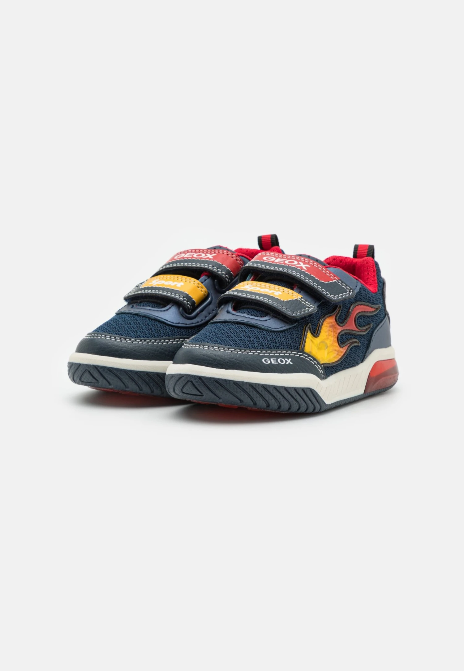 Geox Boy Lights - Sneakers Laag - Navy/Red 2 Geox Boy Lights - Sneakers Laag - Navy/Red - Image 2