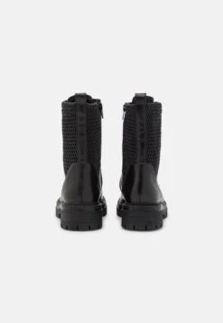 Geox D Iridea - Enkellaarsjes Met Plateauzool - Black -Geox 11ab9447e76d483dbae9c92045024855