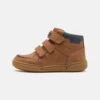 Geox Poseido Boy - Sneakers Hoog - Cognac/Blue
