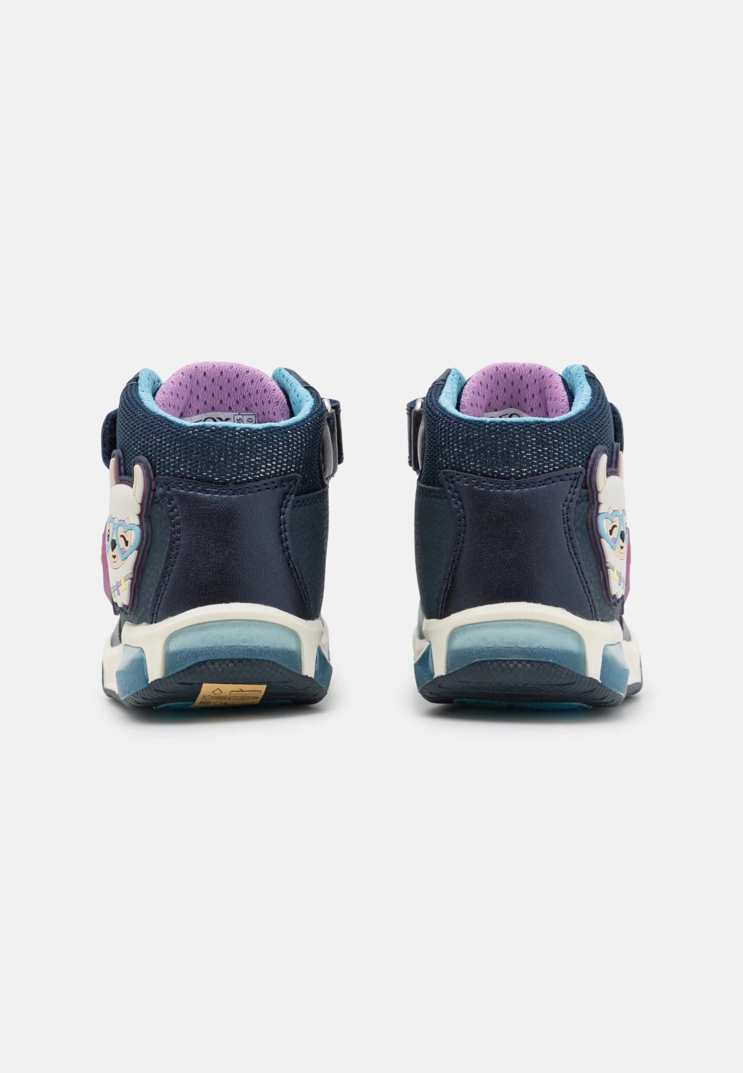 Geox Inek Girl - Laarzen - Navy/Lilac 3 Geox Inek Girl - Laarzen - Navy/Lilac - Image 3