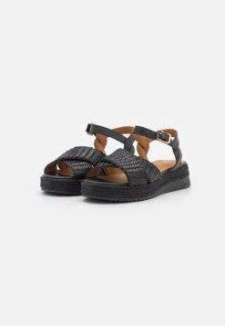 Geox Eolie - Sandalen Met Plateauzool - Black -Geox 1223829968324fc99a350c9c62728eef