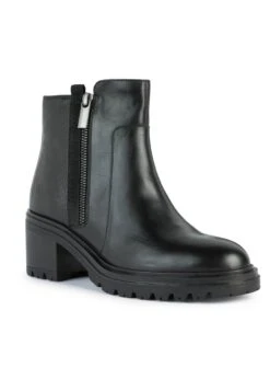 Geox Damiana - Korte Laarzen - Black -Geox 12bcfa9197ae4f5e90a56218f83b5711