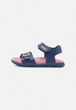 Geox FommiexGirl - Sandalen - Navy/Dark Pink