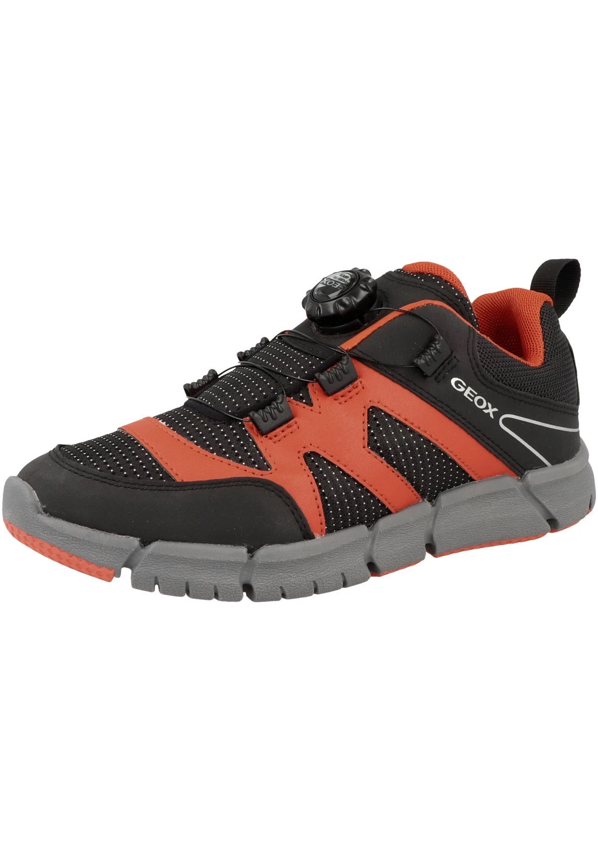 Geox J Flexyper B. D- Sneakers Laag - Black/Orange 2 Geox J Flexyper B. D- Sneakers Laag - Black/Orange - Image 2
