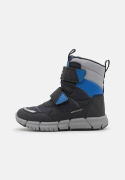 Geox J Flexyper Boy Abx - Snowboots- Black/Royal