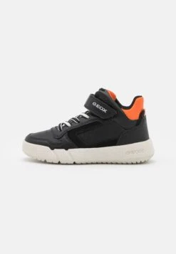 Geox Hyroo Boy - Sneakers Hoog - Black/Orange