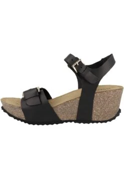 Geox D Diantha - Sandalen Met Sleehak - Black