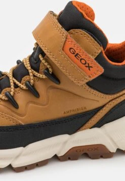 Geox Flexyper Plus Boy - Korte Laarzen - Dark Yellow/Black -Geox 199634d4d9784eef88db7c08f53659e3