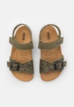 Geox Ghita Boy - Sandalen - Military/Black -Geox 1b025c1fae4a40bf9f0fd86dfac02193