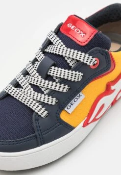 Geox Alphabeet Boy - Sneakers Laag - Yellow/Navy -Geox 1b46904c72664bd08e5fd3ef3ea8ed54