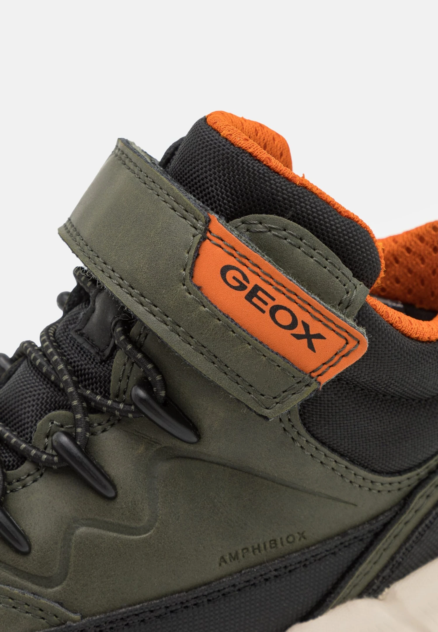 Geox Flexyper Plus Boy - Korte Laarzen - Military/Orange 6 Geox Flexyper Plus Boy - Korte Laarzen - Military/Orange - Image 6