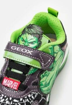 Geox Marvel Avengers Hulk Bayonyc Boy Lights - Sneakers Laag - Black/Green -Geox 1bec5b6ca83b41e1b99bc93216719aa5