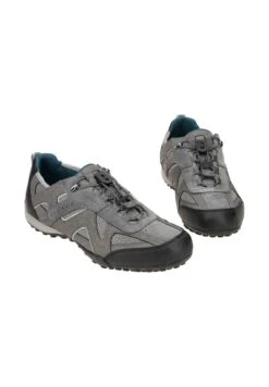 Geox Snake- Sneakers Laag - Grau Schwarz 14 Geox Snake- Sneakers Laag - Grau Schwarz -Geox 1d4cefbb3ba54b08aa352883fed401ca
