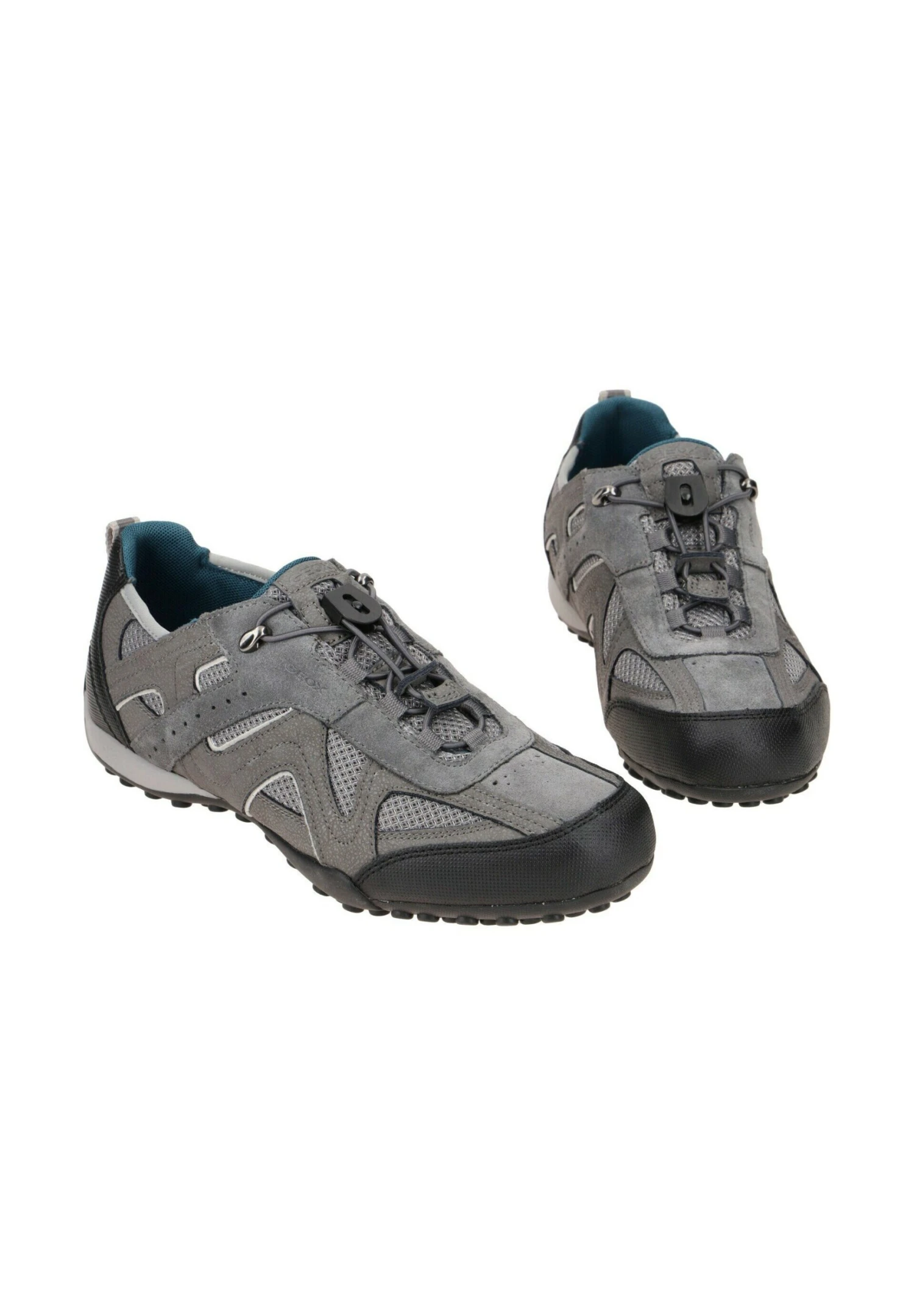 Geox Snake- Sneakers Laag - Grau Schwarz 7 Geox Snake- Sneakers Laag - Grau Schwarz - Image 7