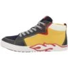 Geox J Alphabeet - Sneakers Hoog - Yellow Navy