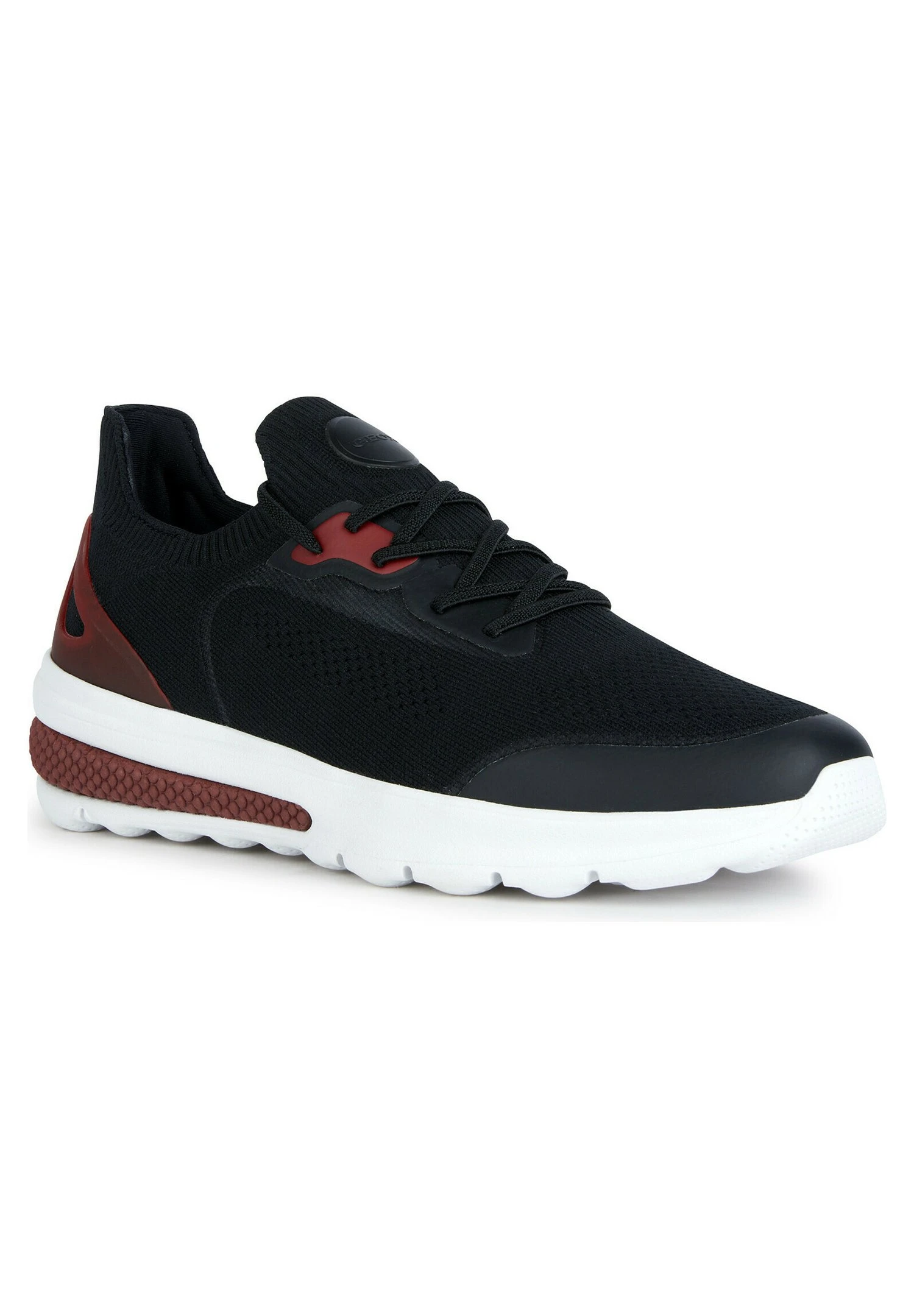 Geox U Spherica Actif - Sneakers Laag - Black/Red 2 Geox U Spherica Actif - Sneakers Laag - Black/Red - Image 2