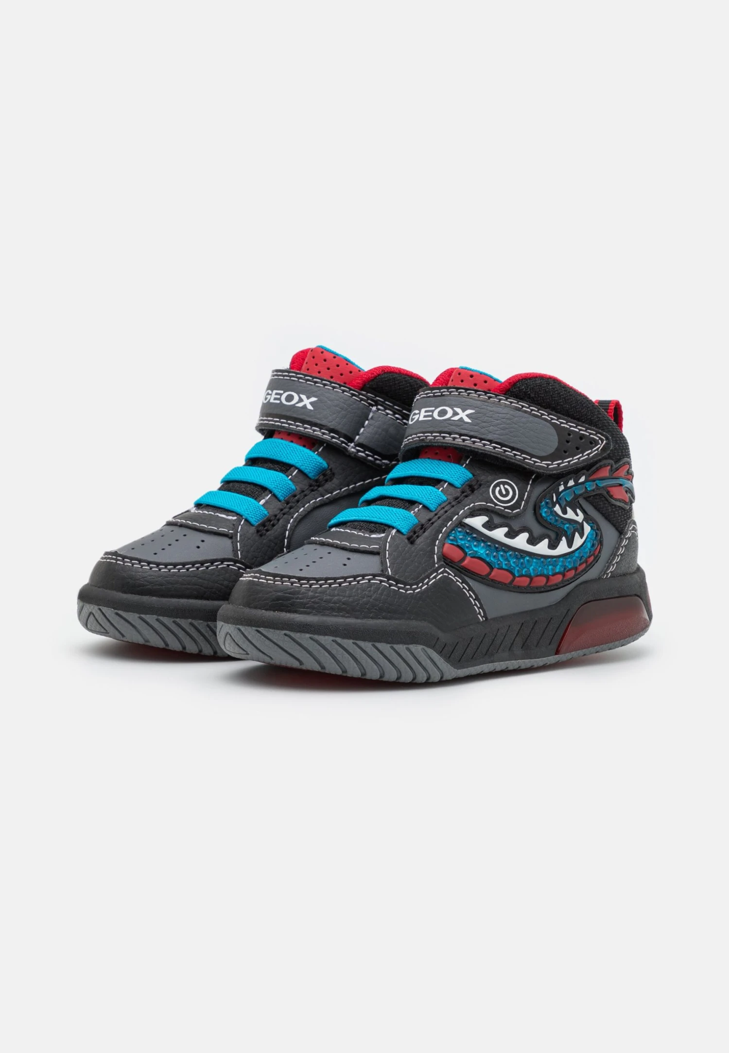 Geox Inek Boy - Laarzen - Black/Sky 2 Geox Inek Boy - Laarzen - Black/Sky - Image 2