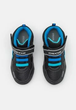 Geox Inek Light Boy - Sneakers Hoog - Black/Light Blue -Geox 246eb88cfbd24d4f93afefe9d037d754