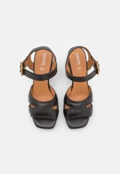 Geox Soledea - Sandalen Met Plateauzool - Black -Geox 2714024bc7f64a7294eb977c93c2300e