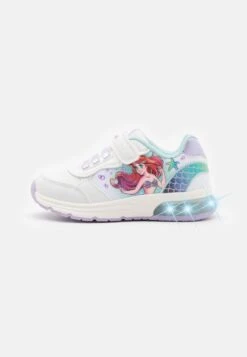 Geox Little Mermaid Ariel Spaceclub Girl Lights - Sneakers Laag - White/Watersea