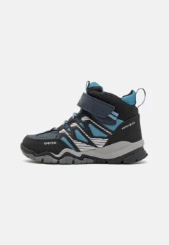 Geox Montrack Boy Abx - Sneakers Hoog - Navy/Light Avio