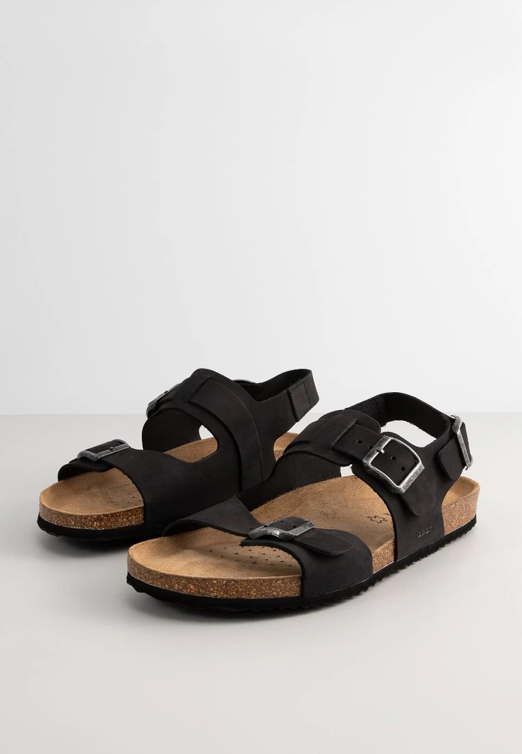Geox U Sandal Ghita A Lea - Sandalen - Schwarz 2 Geox U Sandal Ghita A Lea - Sandalen - Schwarz - Image 2