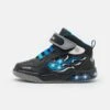 Geox Inek Light Boy - Sneakers Hoog - Black/Light Blue