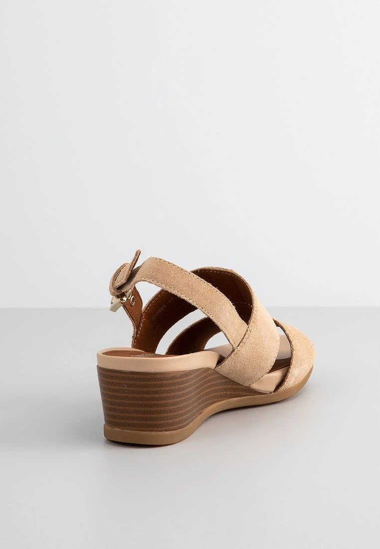 Geox Marykarmen - Sandalen Met Sleehak - Desert 3 Geox Marykarmen - Sandalen Met Sleehak - Desert - Image 3