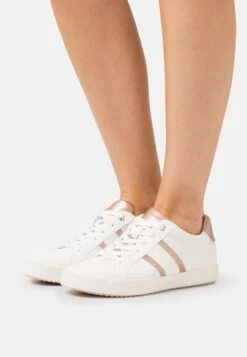 Geox Blomiee - Sneakers Laag - Optic White/Rose Gol