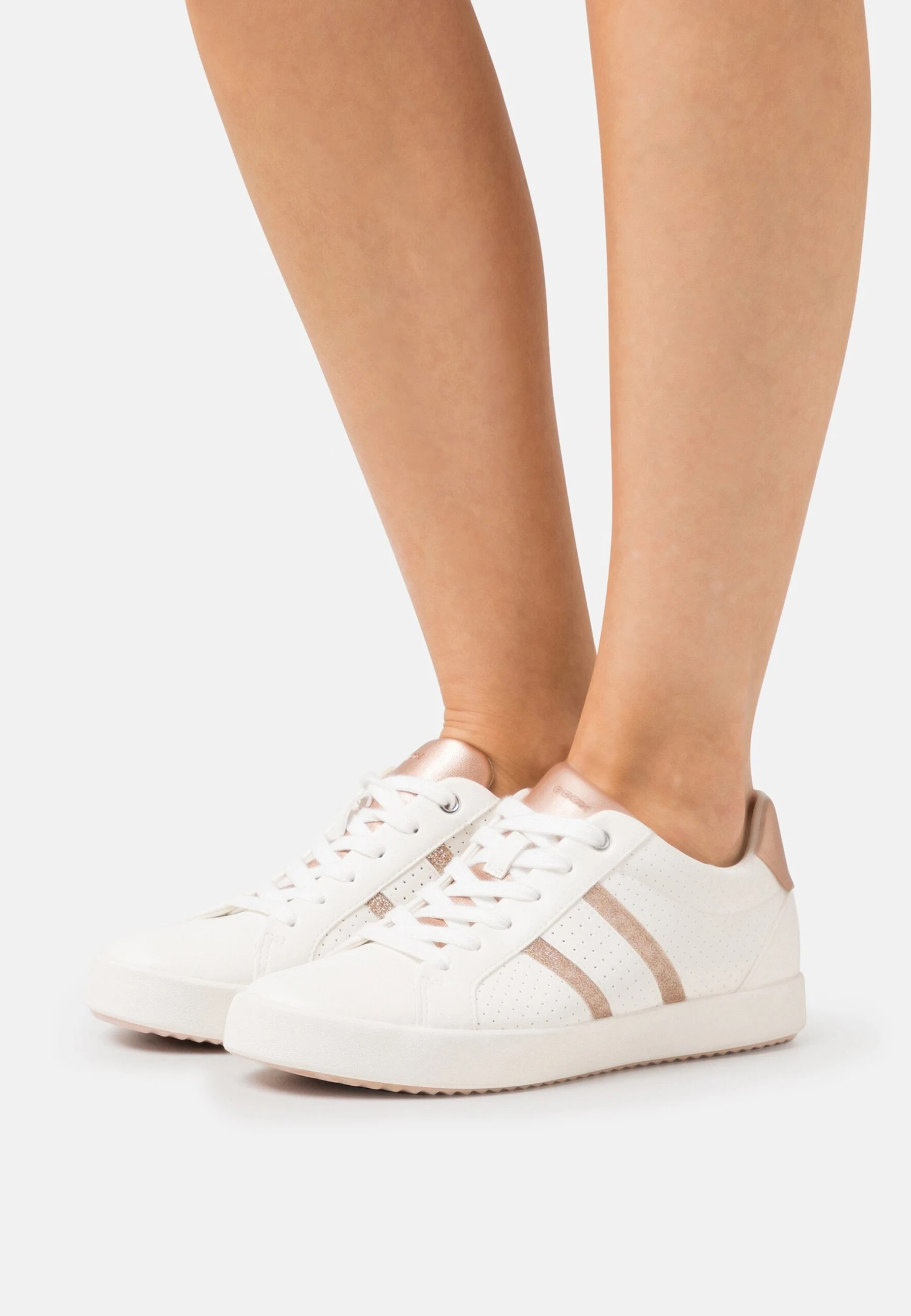 Geox Blomiee - Sneakers Laag - Optic White/Rose Gol 1 Geox Blomiee - Sneakers Laag - Optic White/Rose Gol