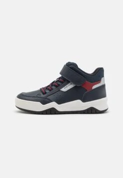 Geox Perth Boy - Sneakers Hoog - Navy/Red