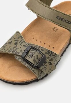 Geox Ghita Boy - Sandalen - Military/Black -Geox 31e5a238ec924d59b929bb25dae5f5a4