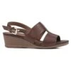 Geox D Marykarmen A - Sandalen Met Sleehak - Brown