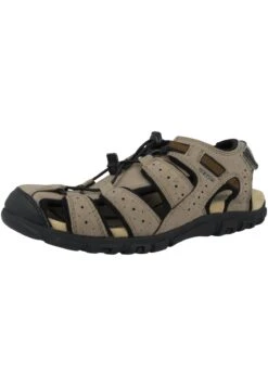 Geox Uomo Strada - Outdoorsandalen - Taupe/Black -Geox 37e03e11ef1c4c7a802a2b6e563967a3