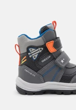 Geox Flanfil Boy Abx - Snowboots- Dark Grey/Black -Geox 37e9ce296517495eb25b32c9eee15f25