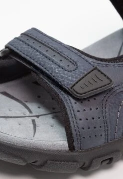 Geox Strada - Outdoorsandalen - Navy/Dark Grey -Geox 385cf66893a64a34bb89218b3e90d0f6