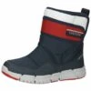Geox Stiefelette - Snowboots- Navy Red