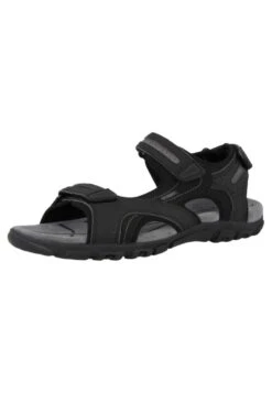 Geox Strada - Outdoorsandalen - Black -Geox 3d02fa7cbfb4455898889208c083d7df