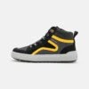 Geox J Weemble - Sneakers Hoog - Black/Yellow
