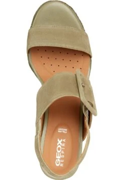 Geox D Ponza - Sandalen Met Sleehak - Pistachio -Geox 3f18d1b93ab841878d7e1fe08ba70182
