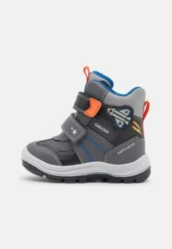 Geox Flanfil Boy Abx - Snowboots- Dark Grey/Black